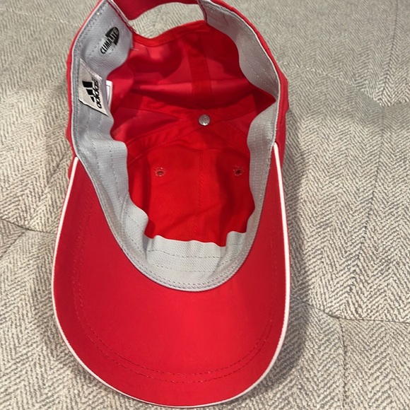 Adidas ClimaLite Baseball Hat one size fits all color Red - Picture 6 of 7